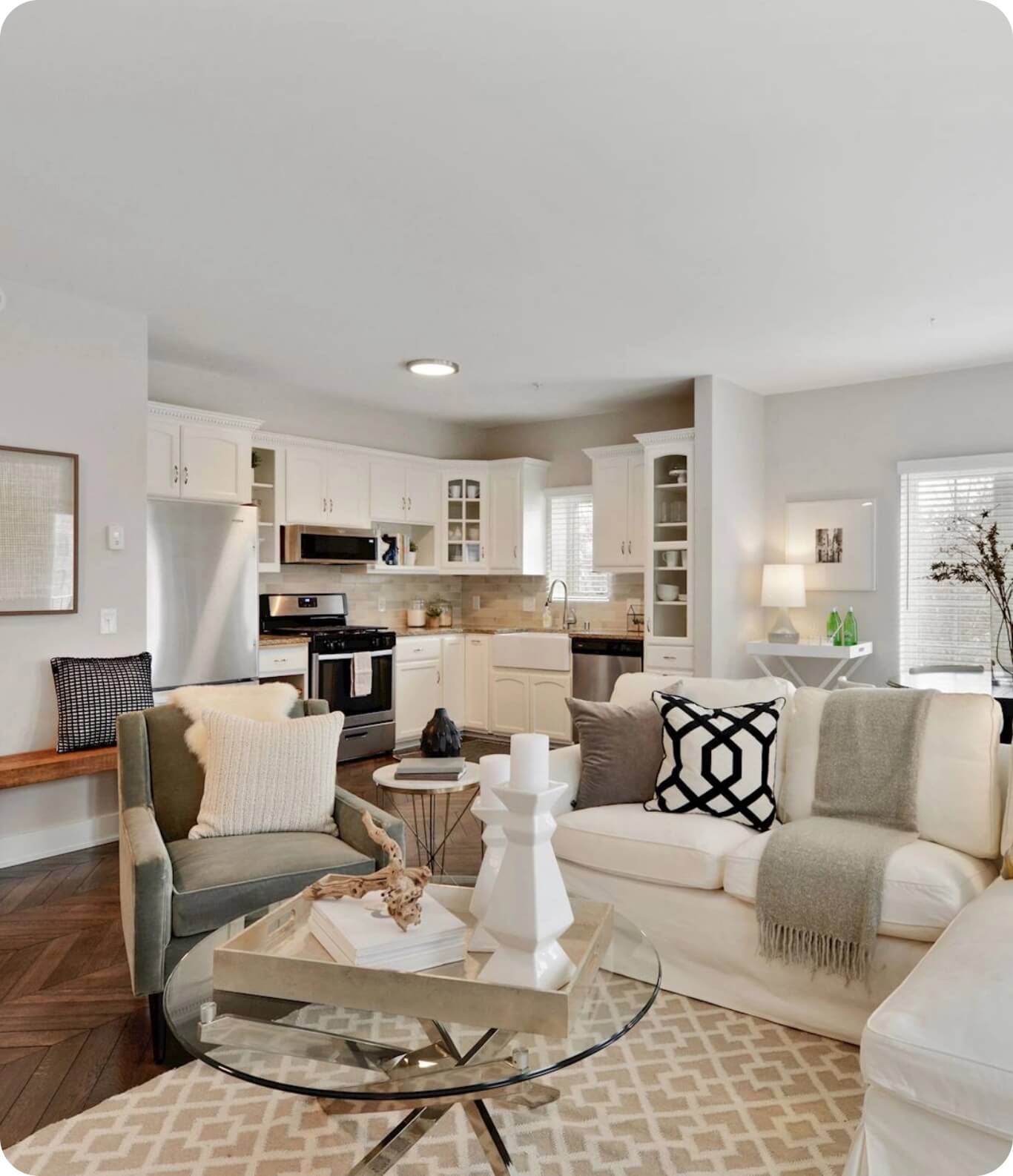 Interior of an MGM Property Management apartment home